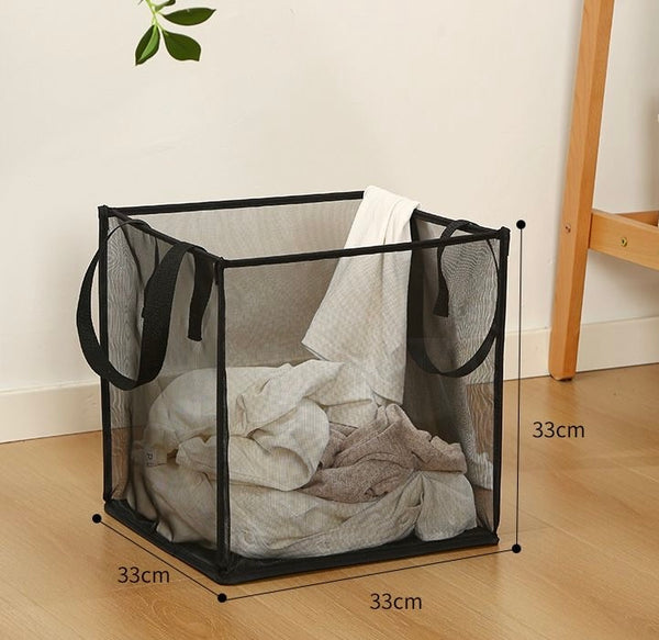 Single square laundry basket
