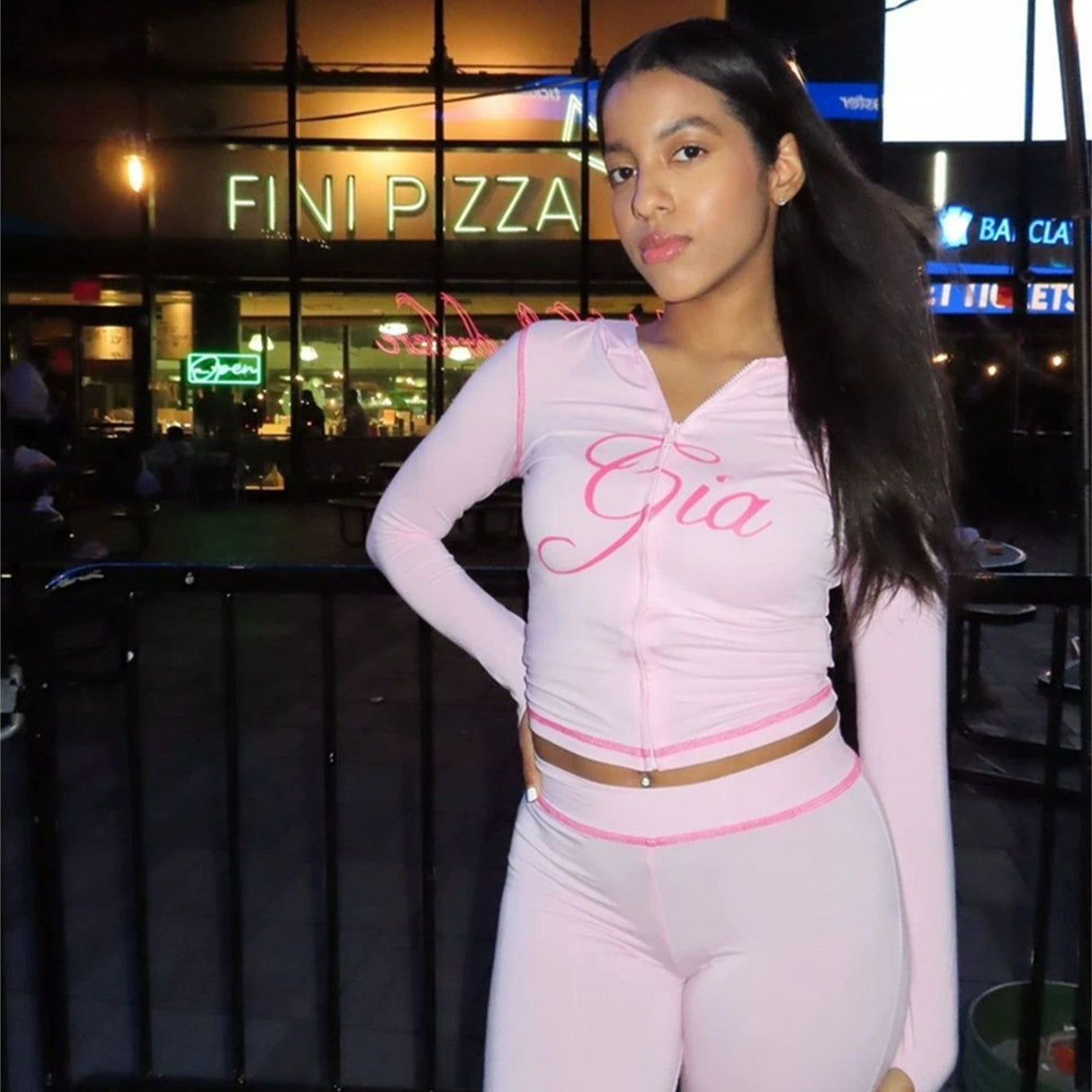 Pink Gia 2 piece set