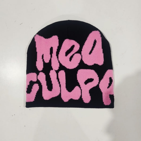 Black mea culpa Beanies
