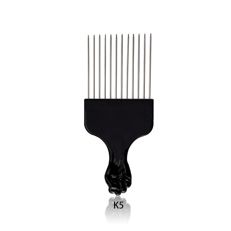 Metal Afro Pick Comb