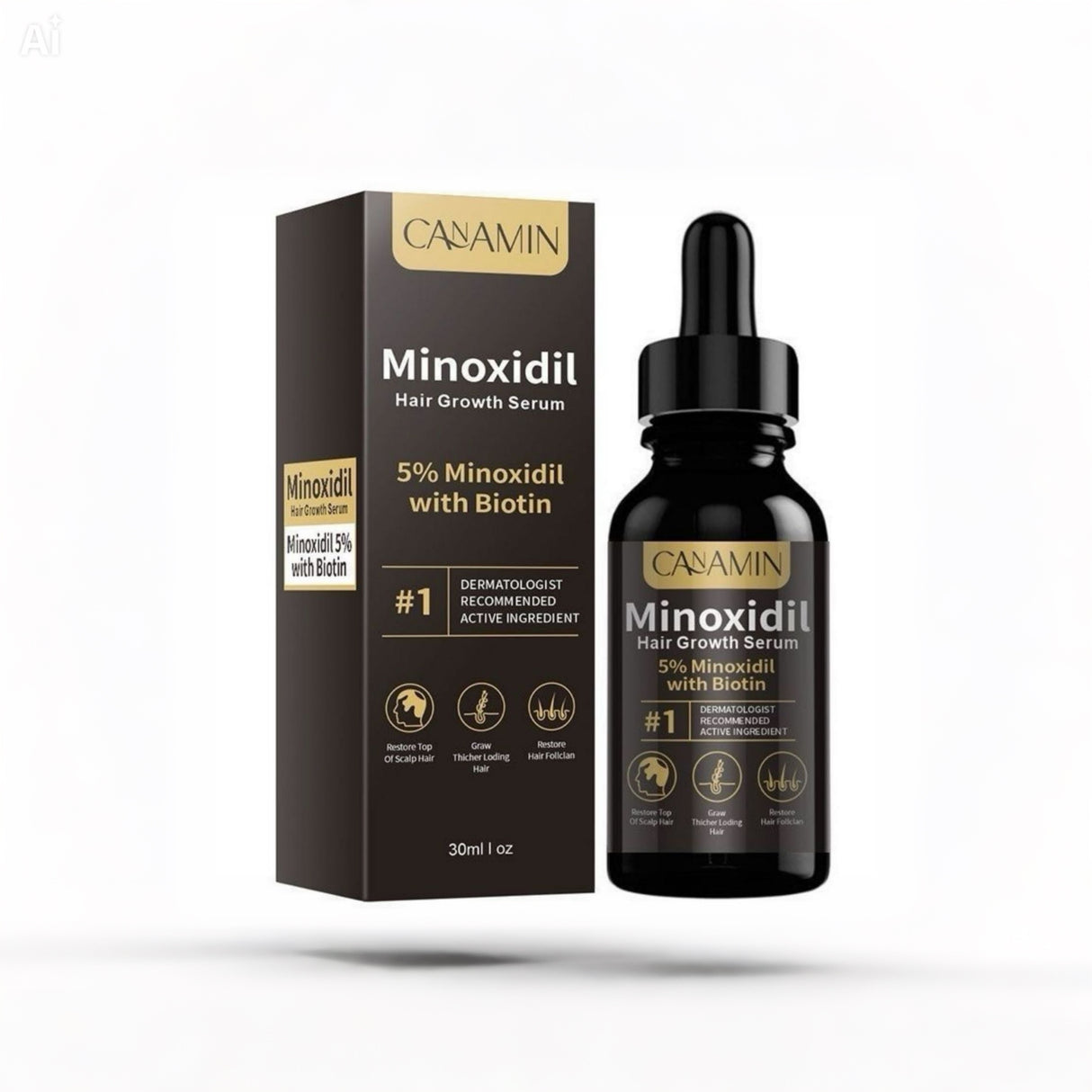 Minoxidil hair growth serum 5% 30ml