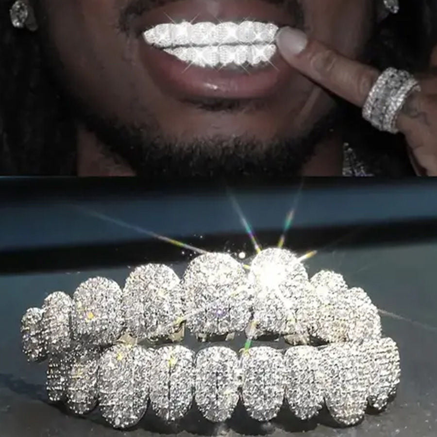 Full set fine silver Grills