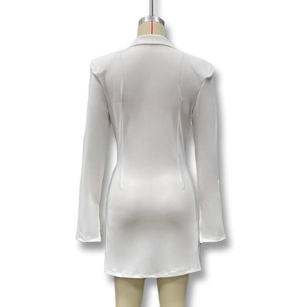 Sculpted Blazer Dress