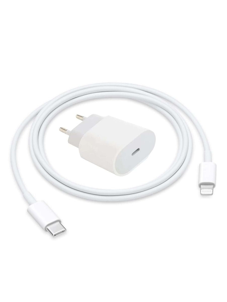 USB-C to Lightning Cable and USB-C Power Adapter(charger set)