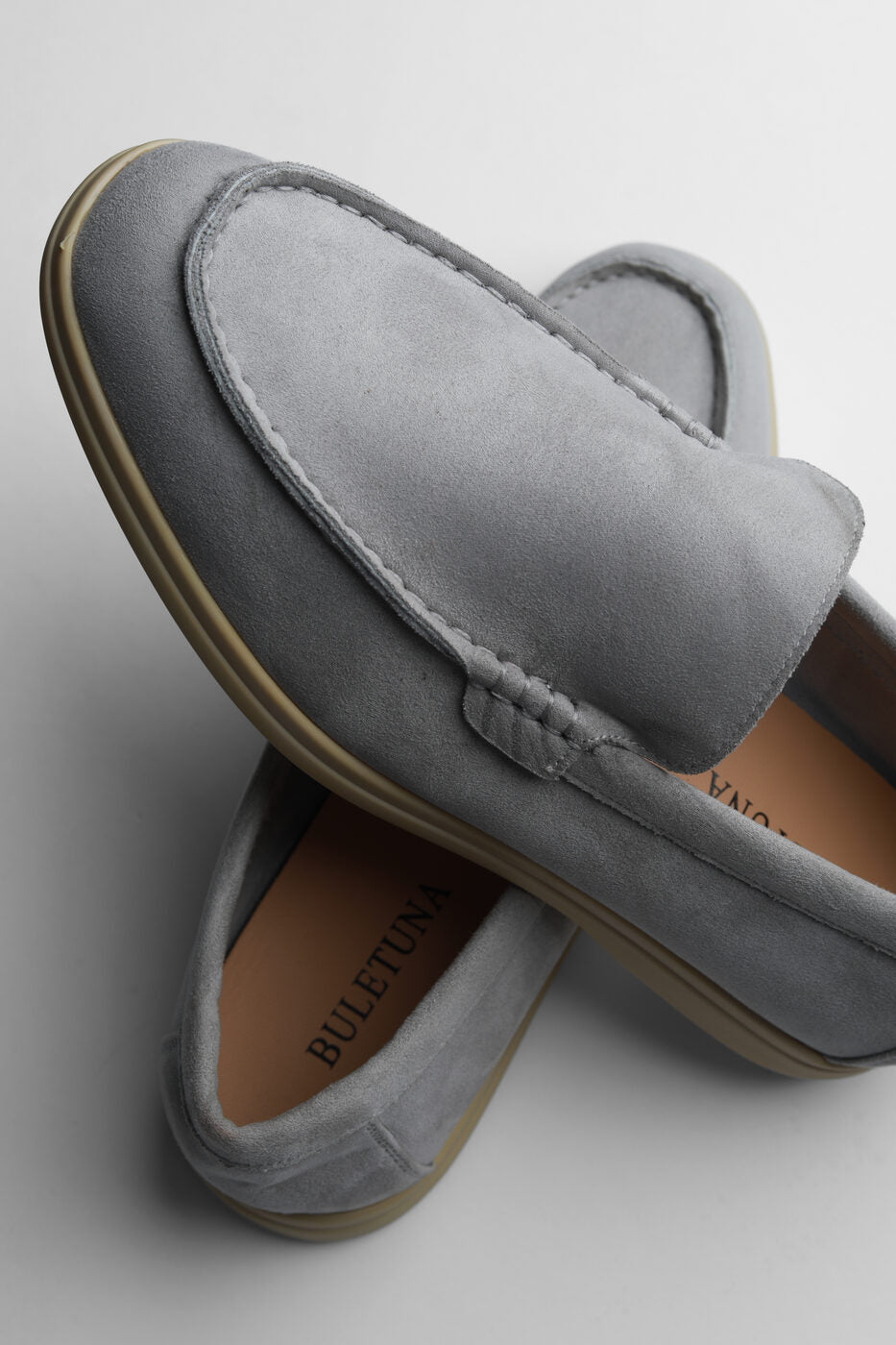 Terra Loafer — Stone Grey