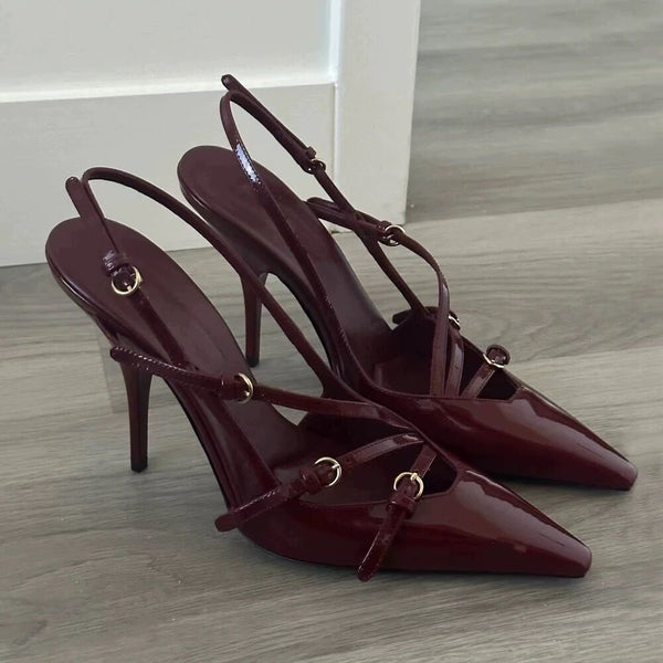 Stiletto closed heels