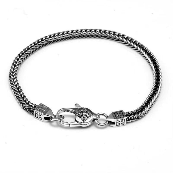 Woven chain bracelet