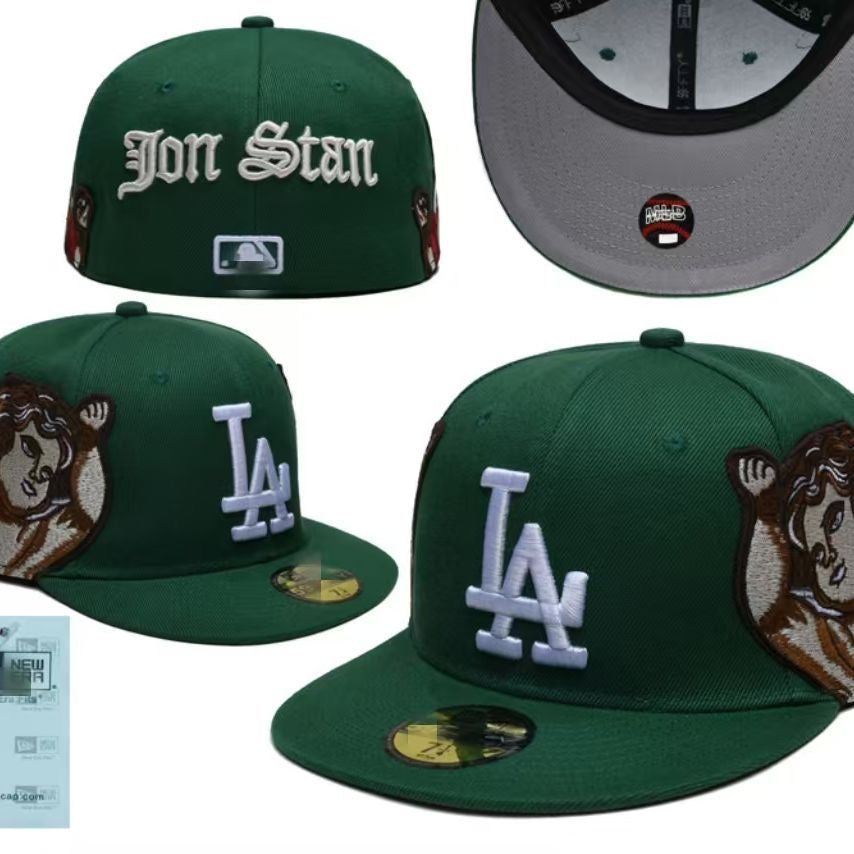 Green LA Jon Stan fitted cap