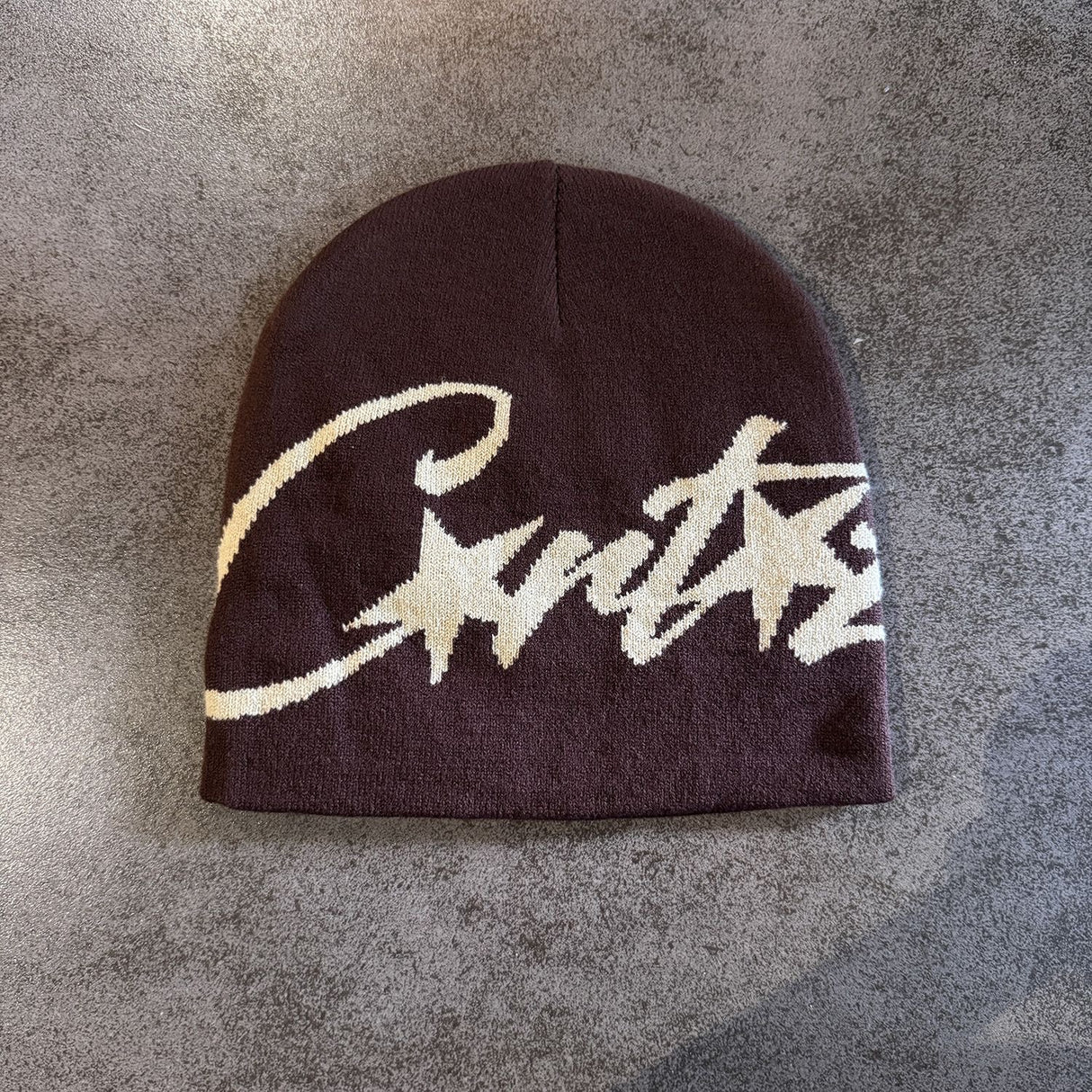 Brown Corteiz beanie
