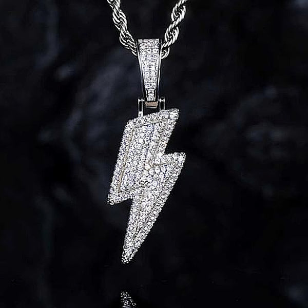 Silver Electric lightning chain