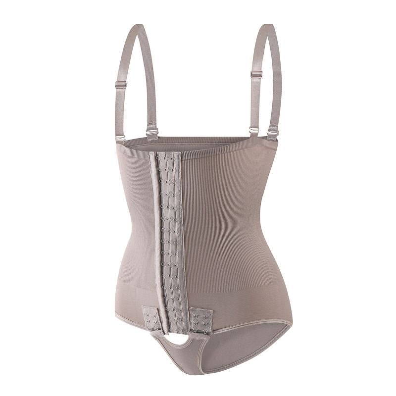 Beige Tummy Control Bodysuit