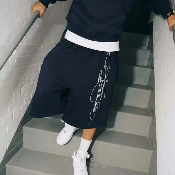 Affiliated long jorts