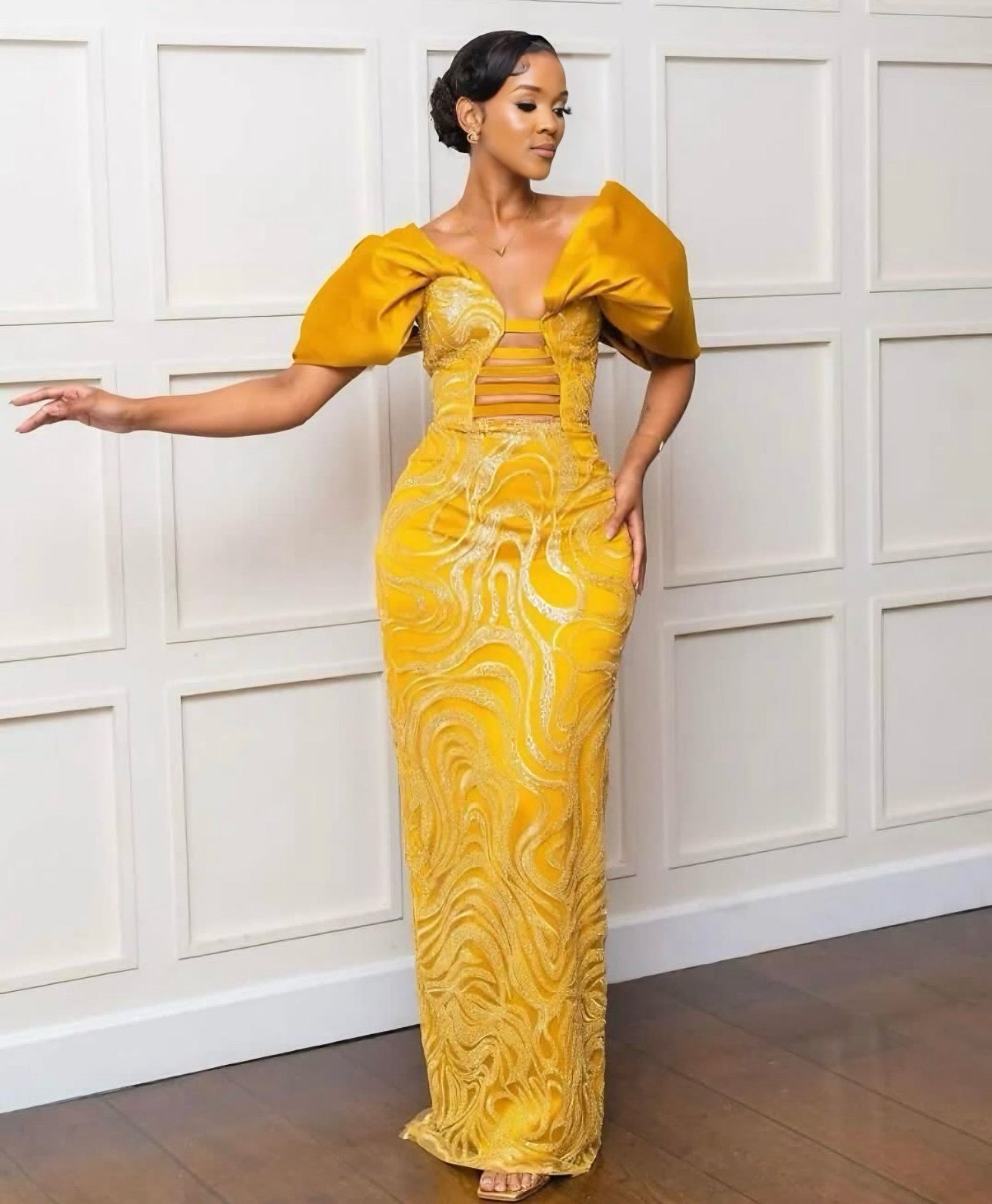 Black empress dress