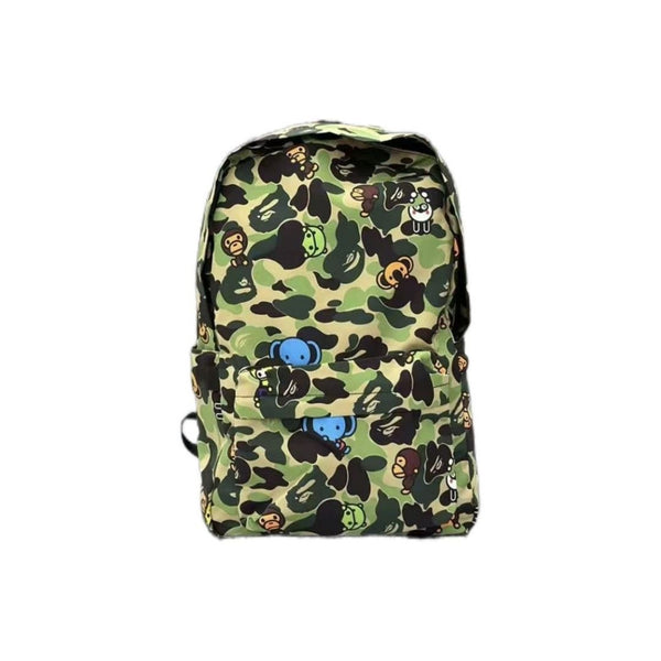 Animal print backpack