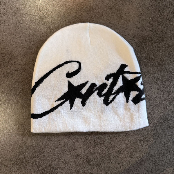 White Corteiz beanie