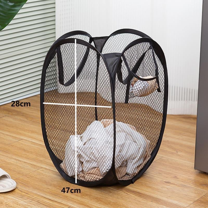 Mesh mini laundry basket