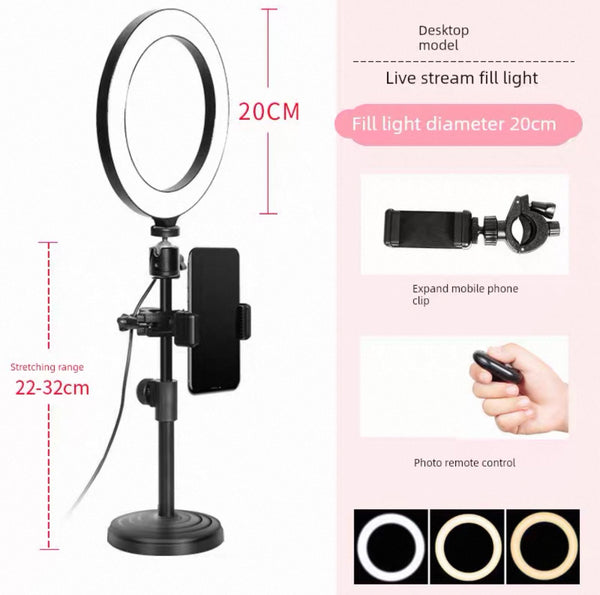 Remote Desktop ring light