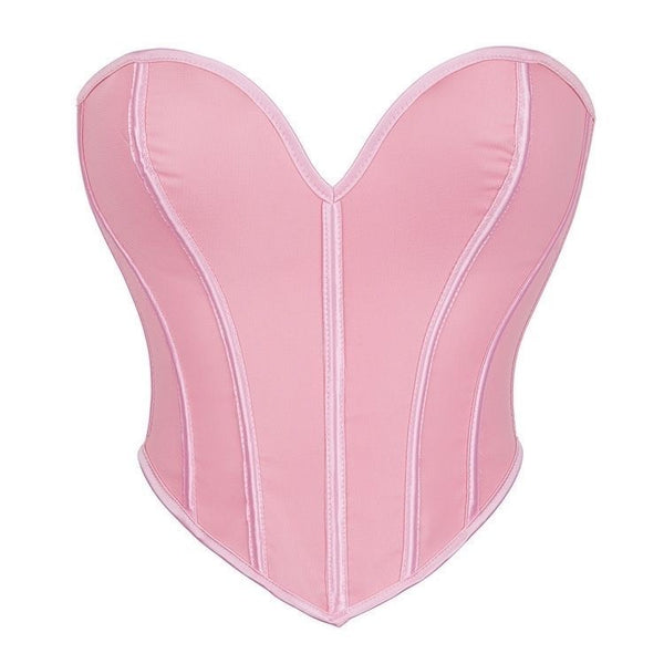 Light pink corset
