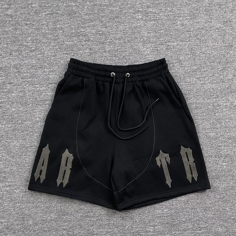 Black trapster shorts