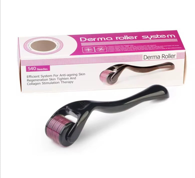 Black Derma Roller for Hair Growth