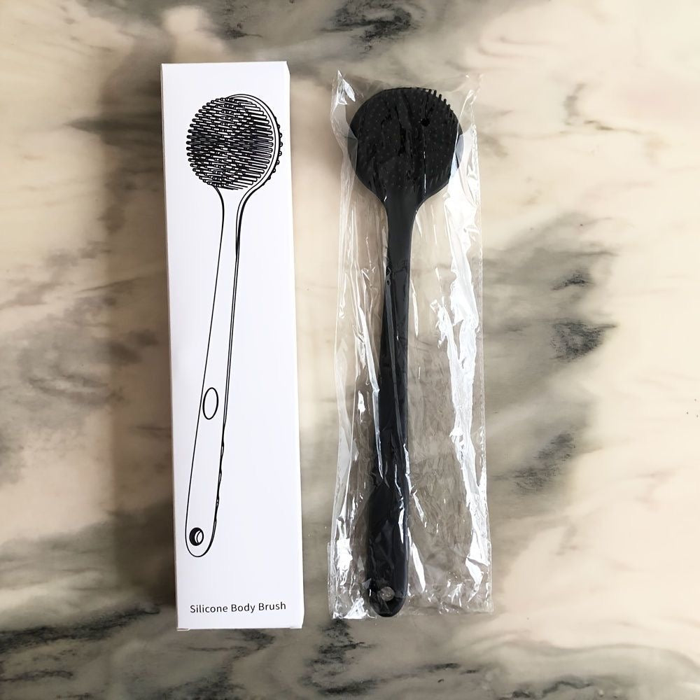 Silicone bath brush