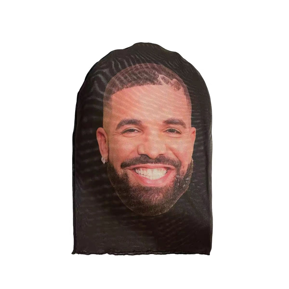 Celebrity mesh face mask of Drake
