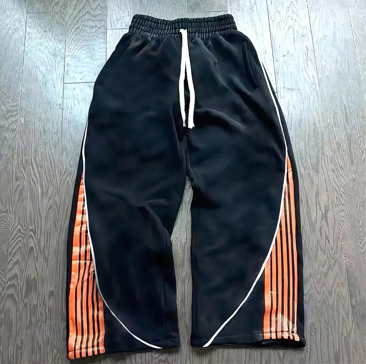 Y2K fashion stripes pants