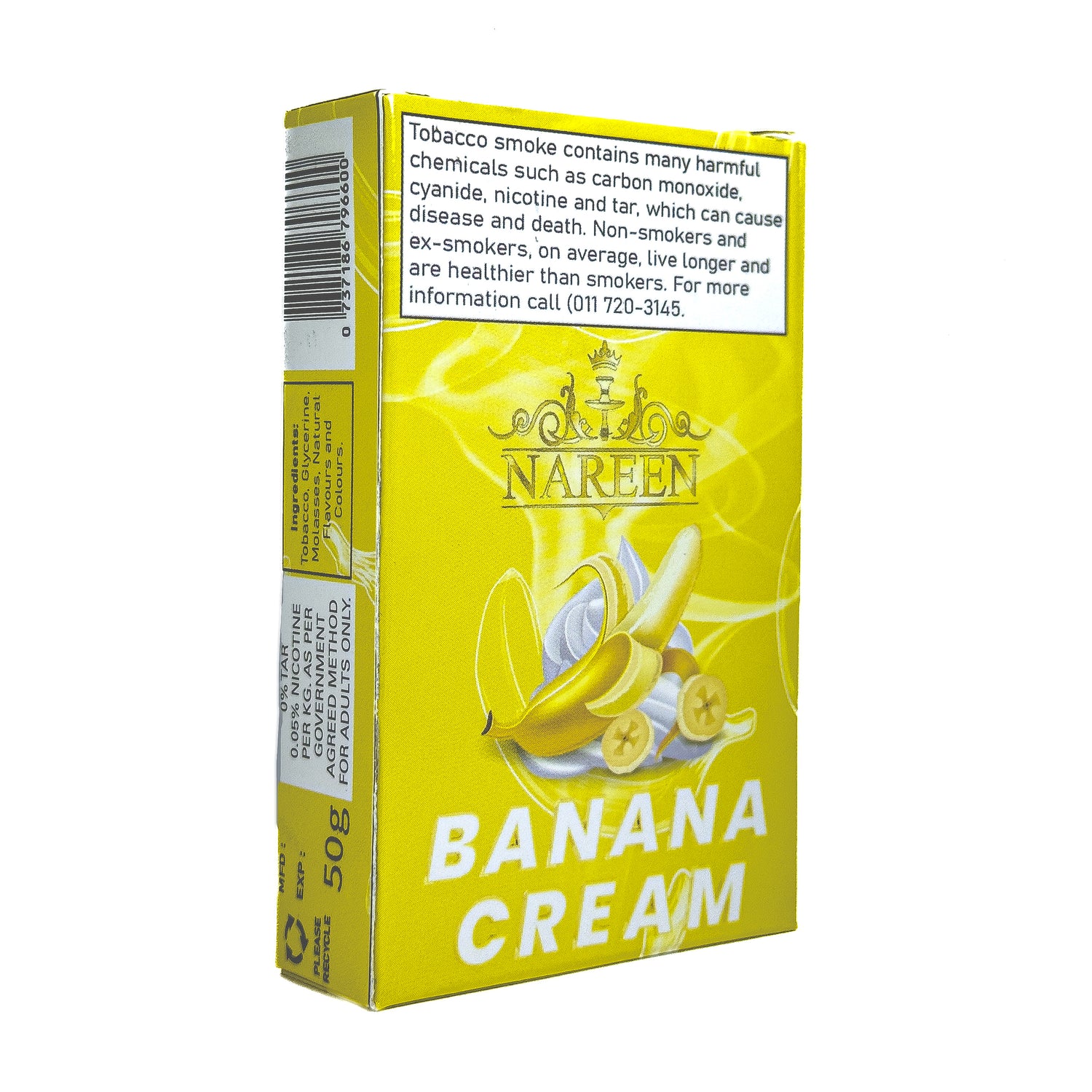 Nareen Hubbly Flavor (Banana Cream)