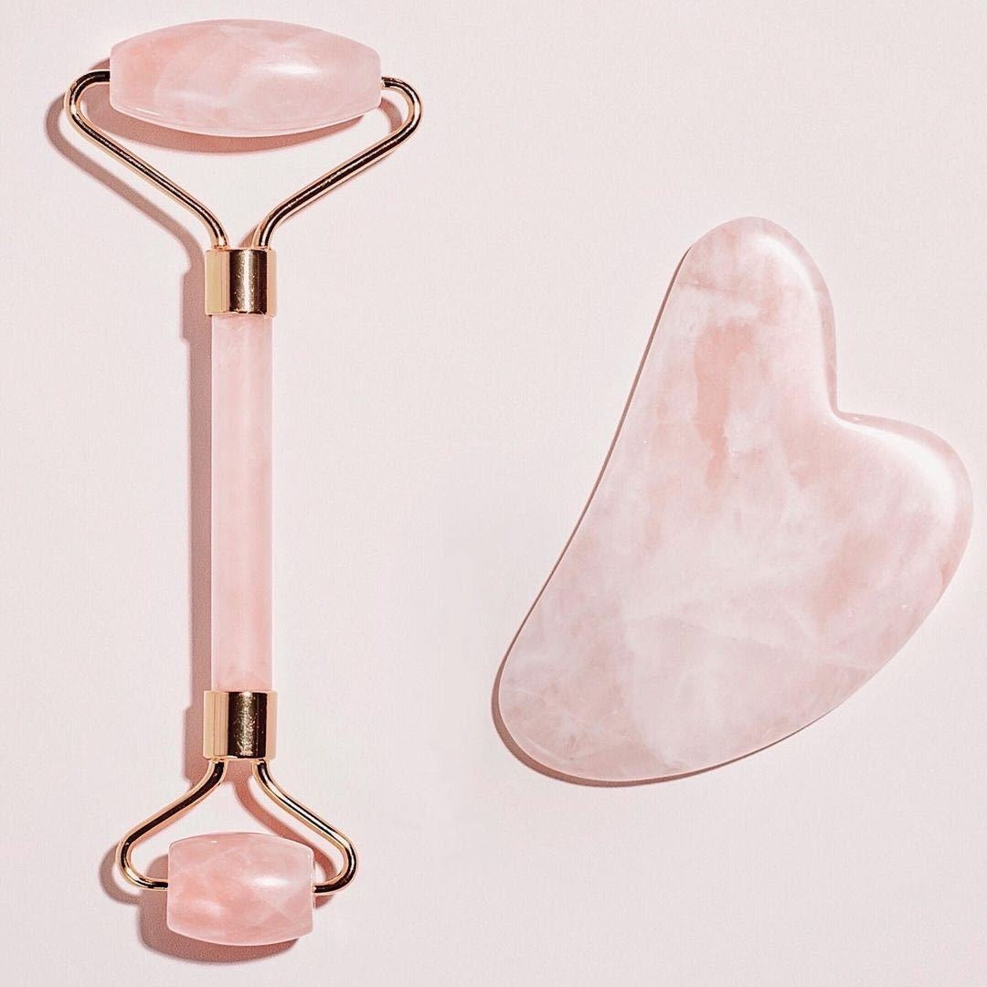Jade Roller for Facial Slimming Massage