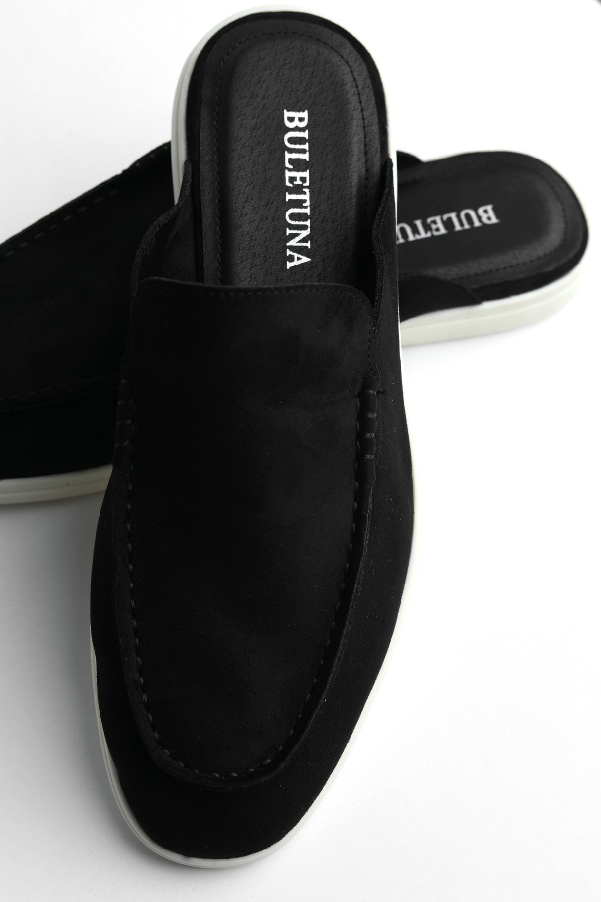 Dune Mule — Black, angle