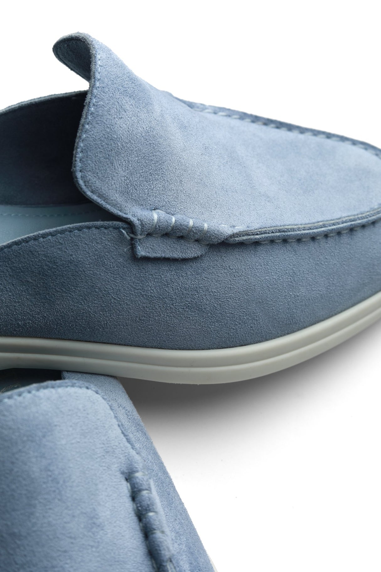 Dune Mule — Dusk Blue, detail