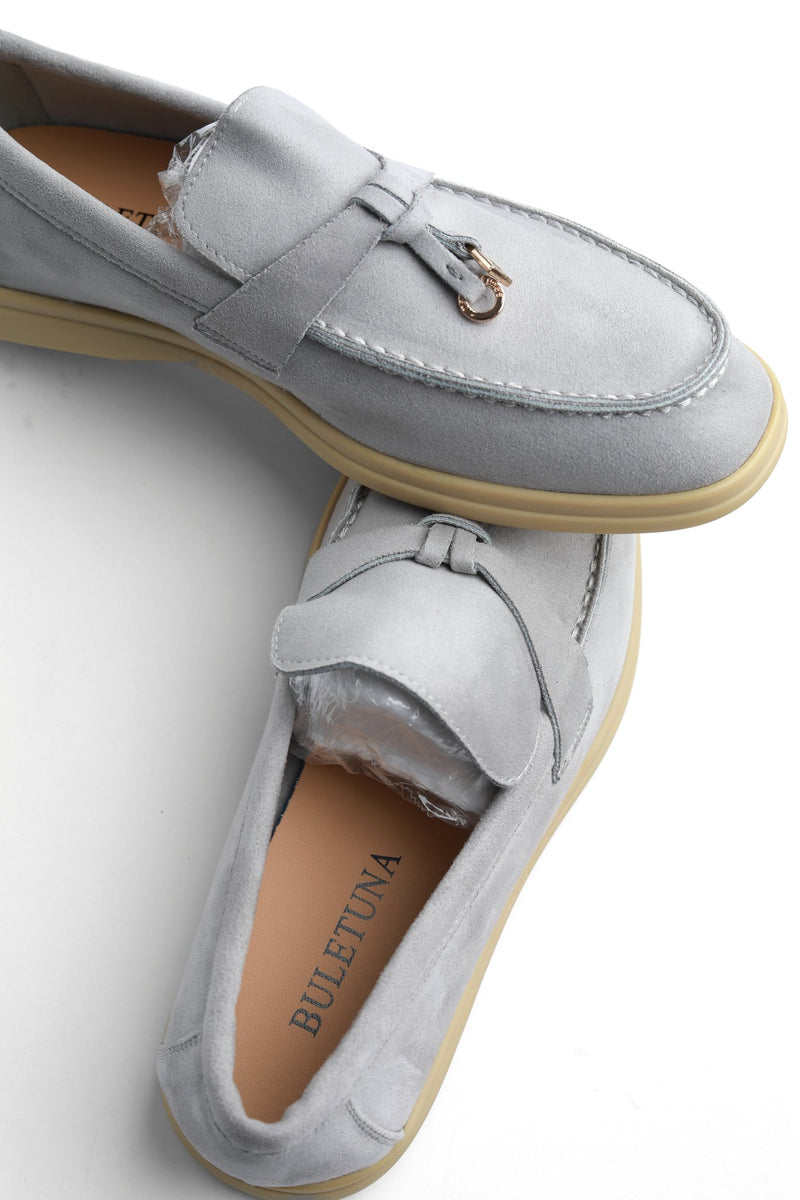 Clasp Loafer — Grey Clasp