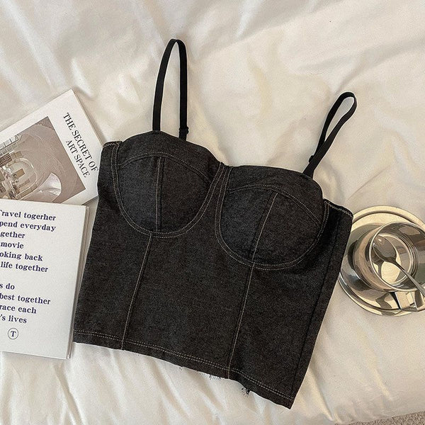 Demin corset