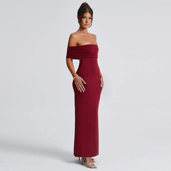 Off-shoulder dress
