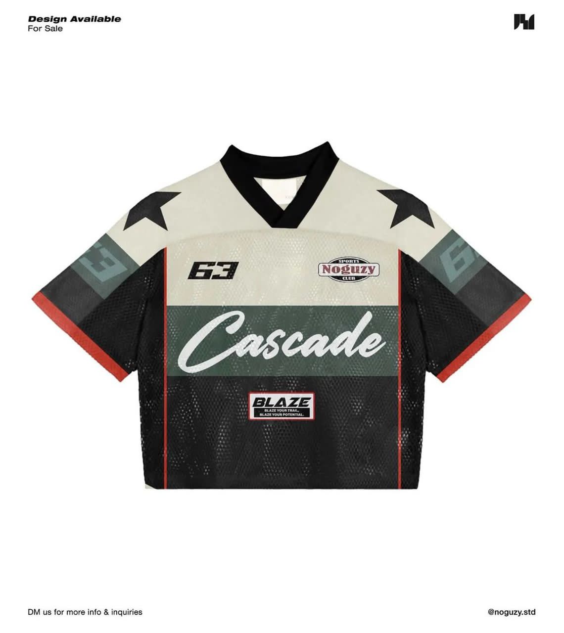 Cascade oversized baseball T-shirt