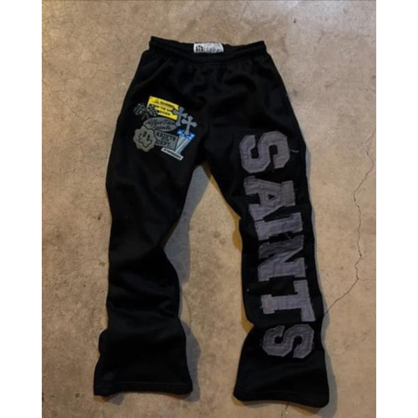 Saints print sweatpants