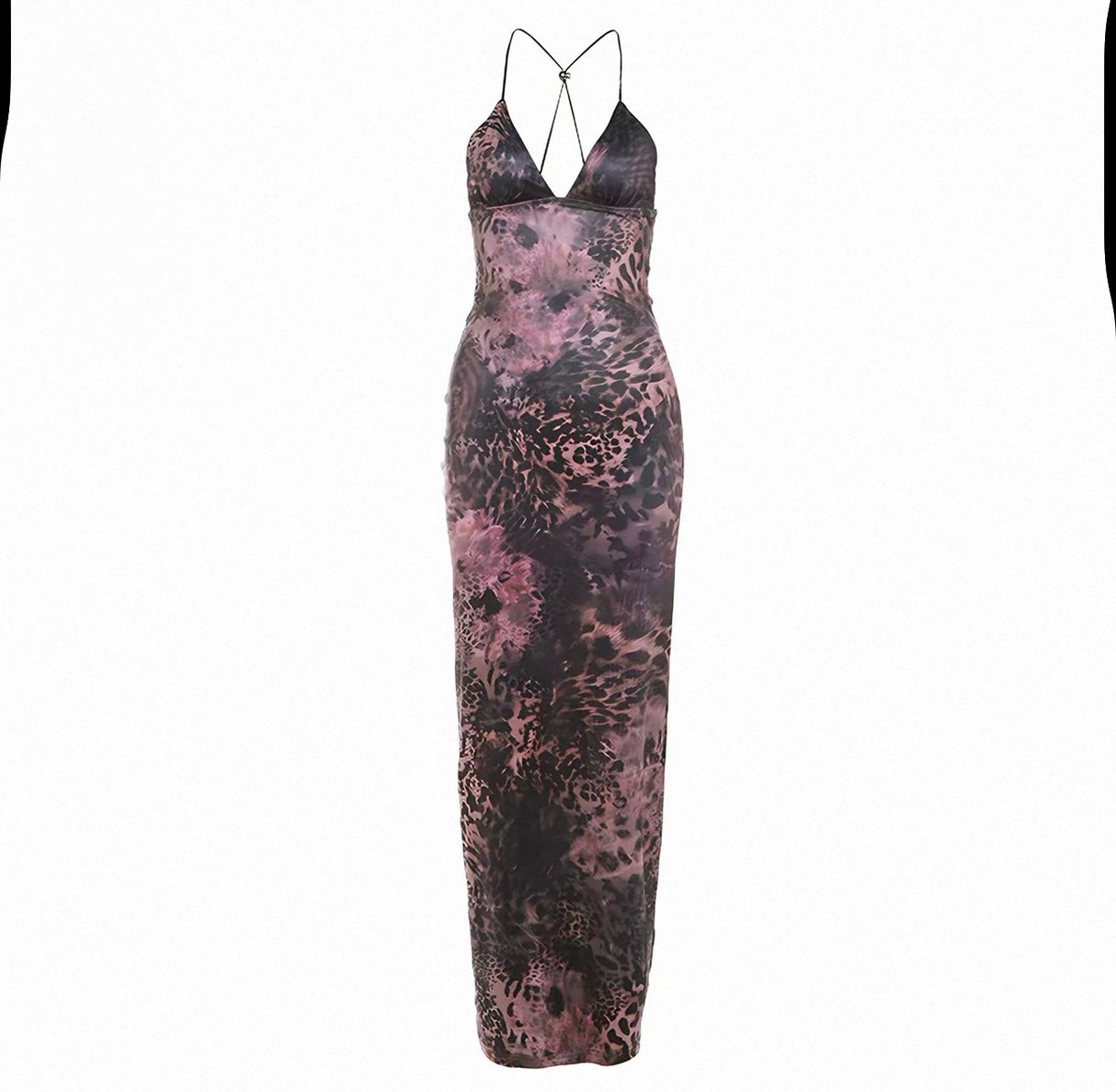 Backless butterfly dress