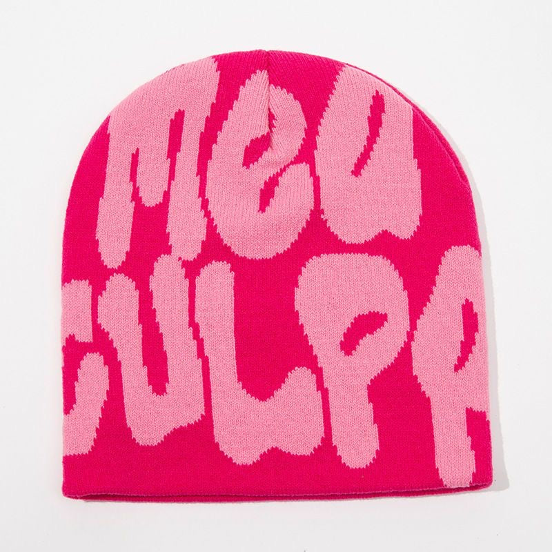 Pink mea culpa Beanies