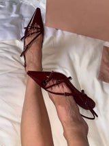 Stiletto closed heels