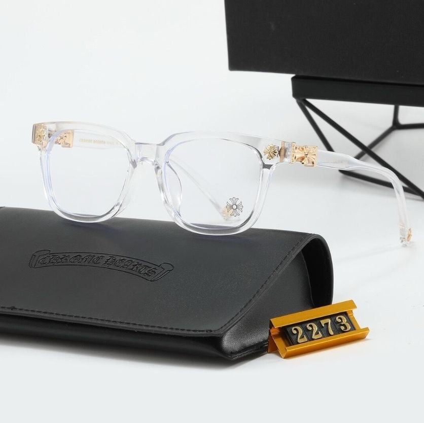 gold chrome hearts shades