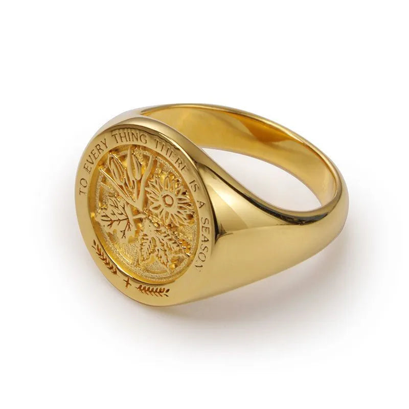 Seasonal signet Ring