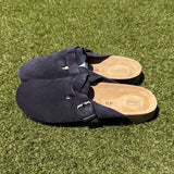 Belugga Clog — Navy Suede