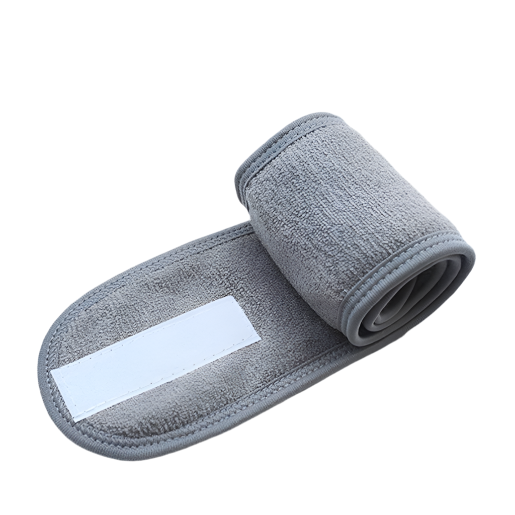 Adjustable cotton headband