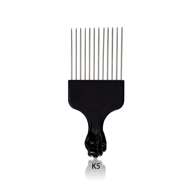 Metal Afro Pick Comb