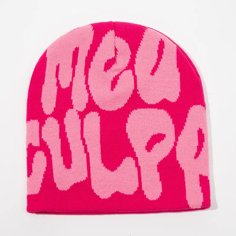Pink CULPA Graphic Beanie