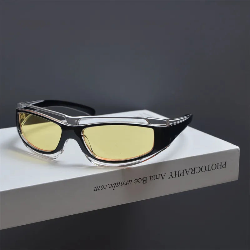 Yellow tinted Sporty Retro Shades