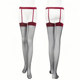 Clinching lace stockings