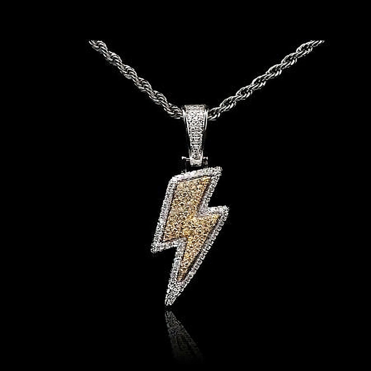 Gold Electric lightning chain