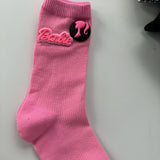 Barbie Crew Socks(5-pairs)