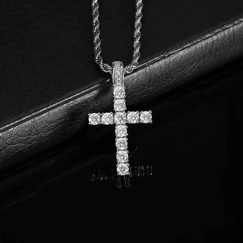 The "Titan" Prong-Set Cross